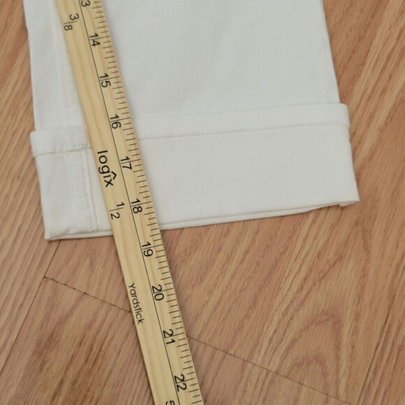 339 What About Me Capri Jeans Sz 9/10 Distresses - Picture 7 of 10